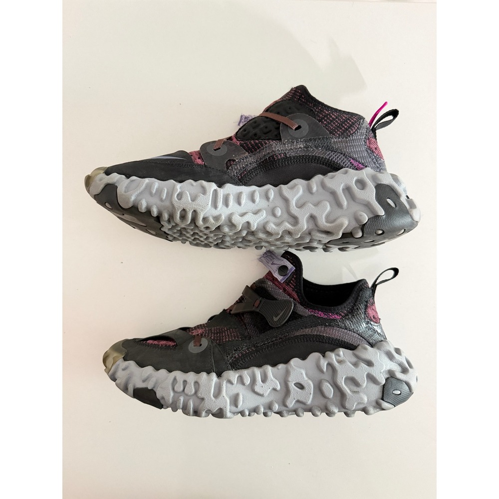 Nike ISPA Overreact Flyknit Mens 10.5 Black Shadowberry CD9664-002 Sneakers - Picture 6 of 9